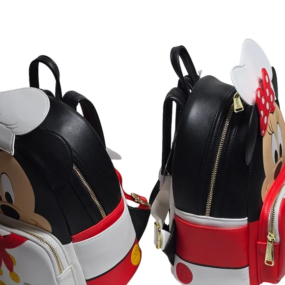 Loungefly Disney Mickey & Minnie Chef Cosplay Mini Backpacks NWT - Picture 4 of 7